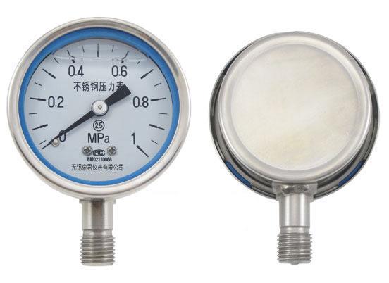 優(yōu)質(zhì)不銹鋼壓力表(品質(zhì)保證)無錫泉君儀表 專業(yè)供應(yīng)銷售